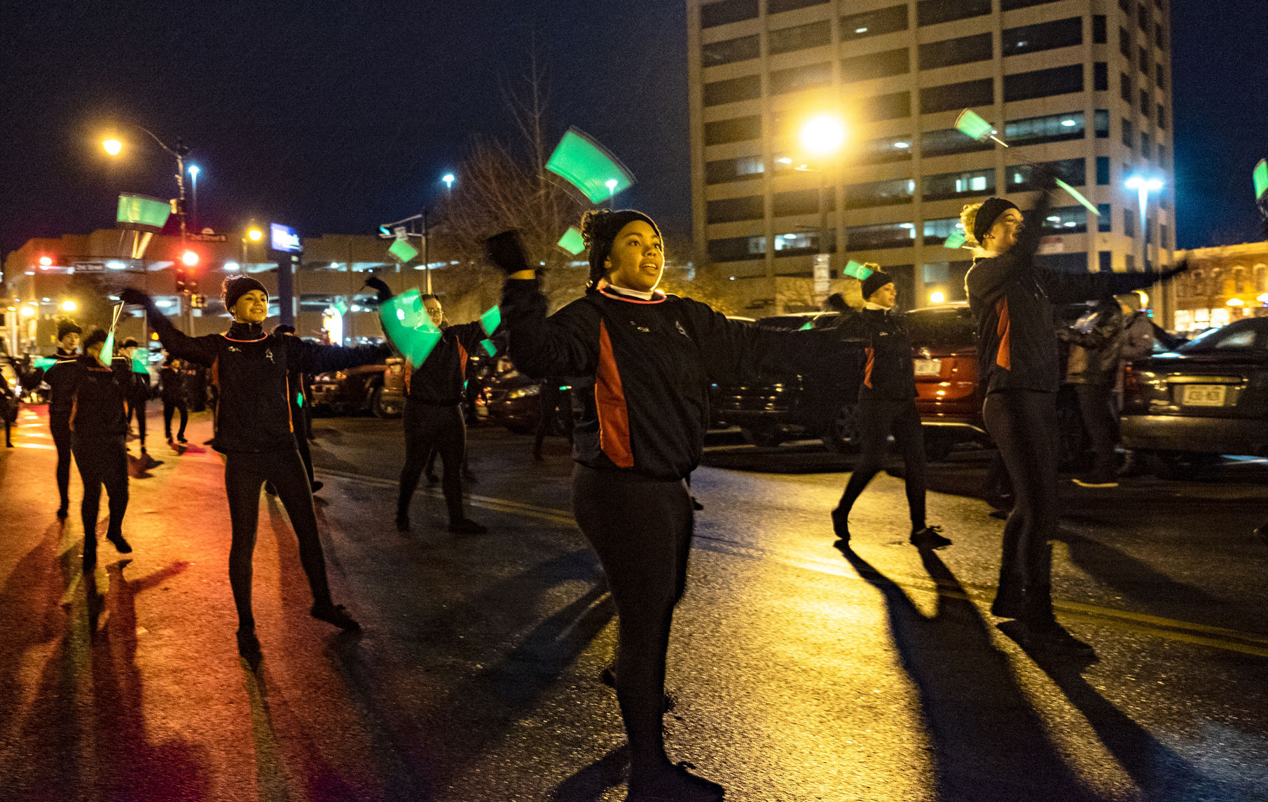 Rotary Lights opening night
